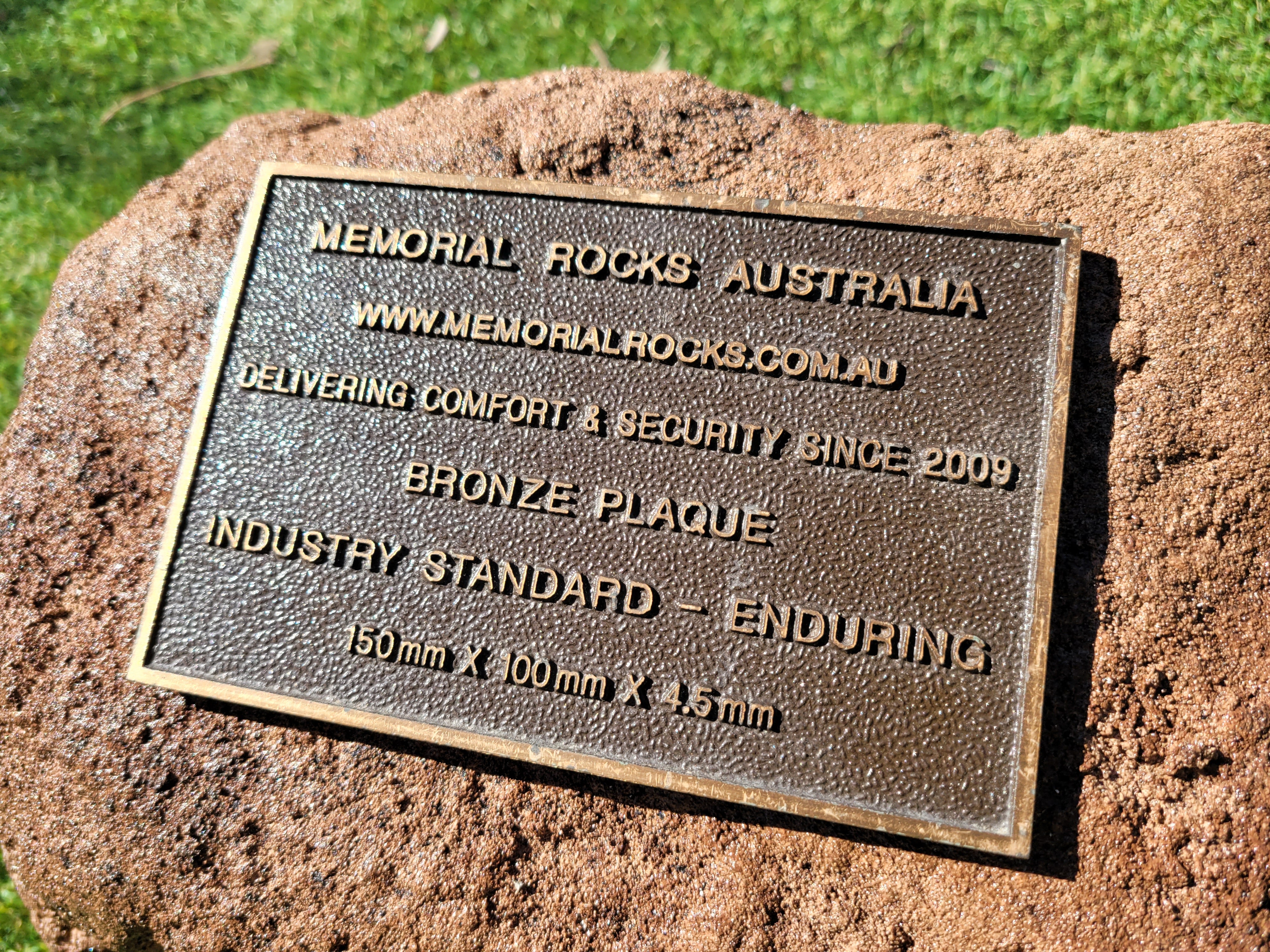 bronze plaque gold coast