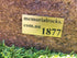 Memorial Rock Urn 1877 Large Double Brown
