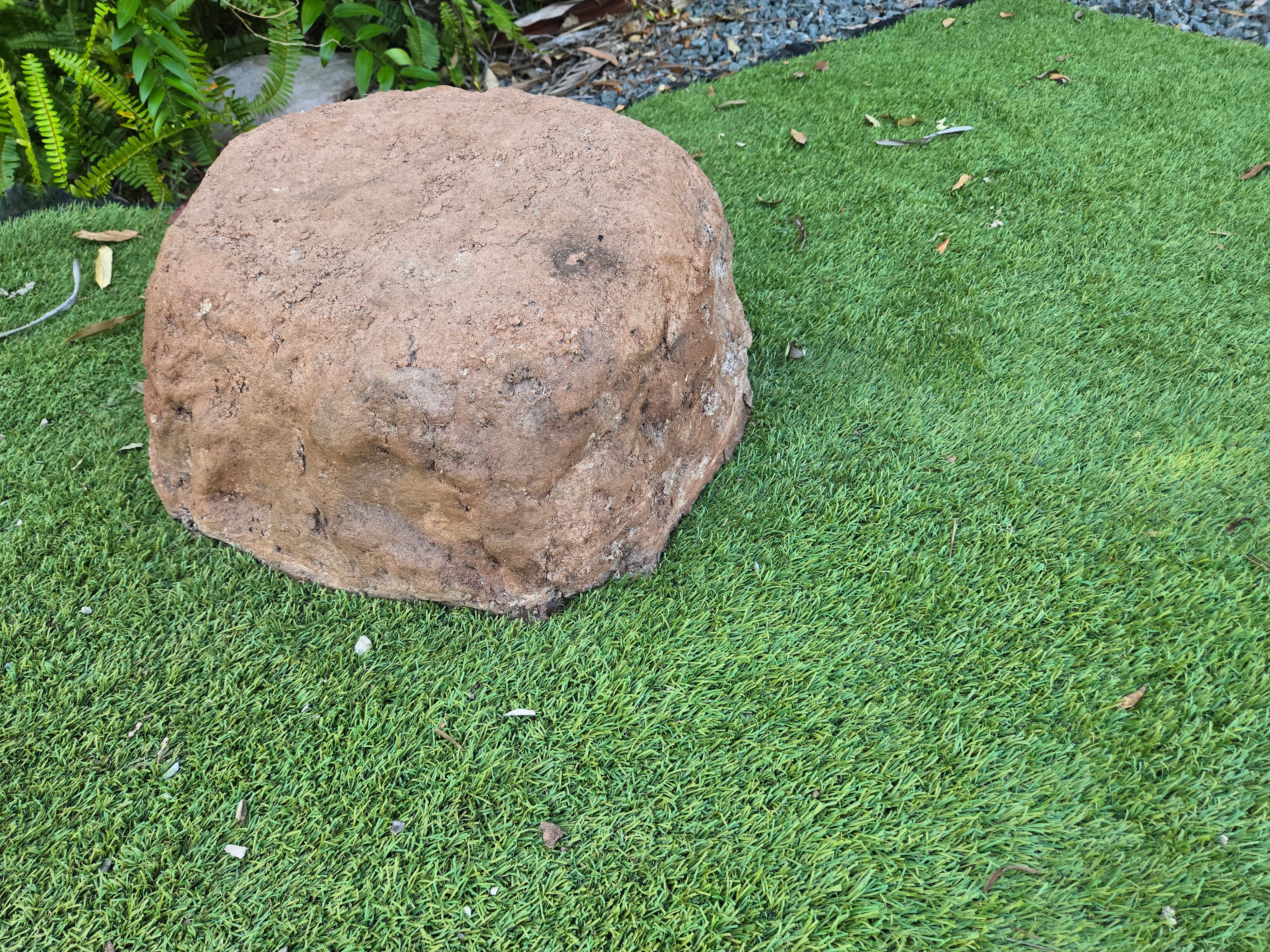urn for ashes in a shape of a rock