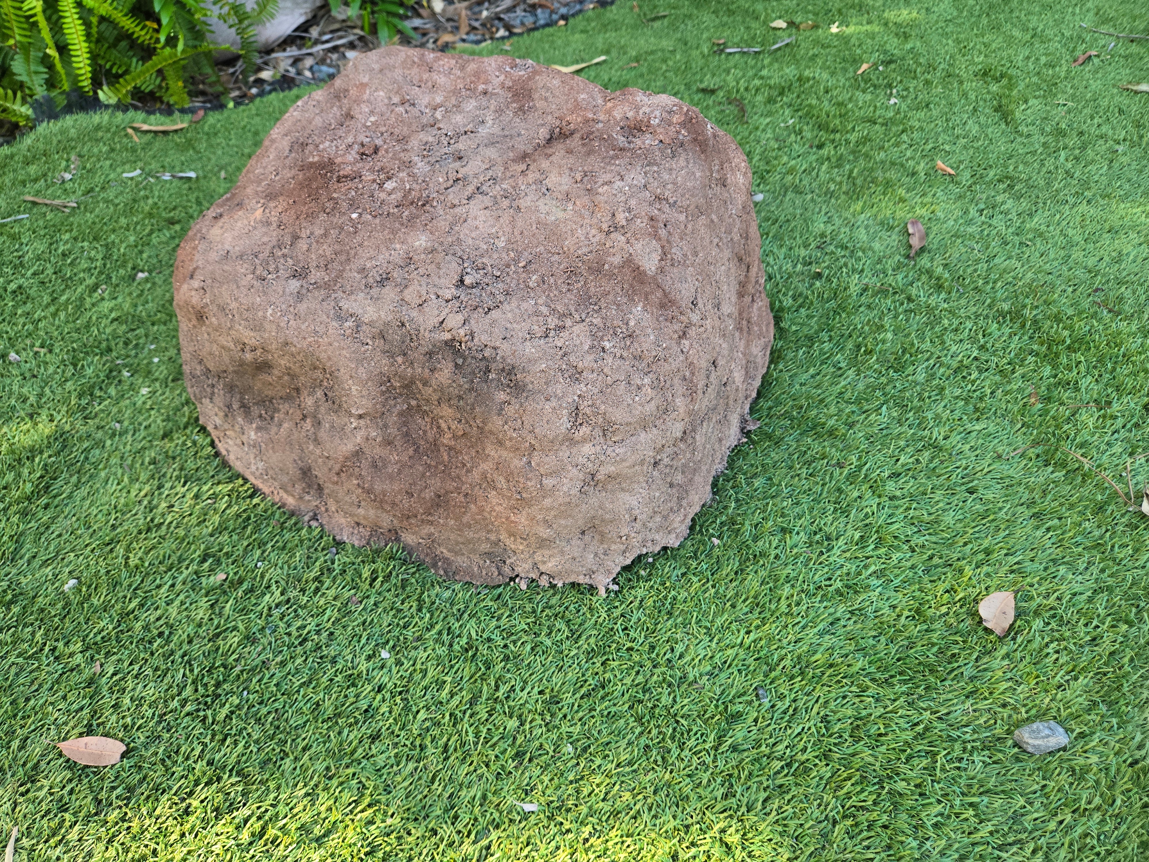urn for ashes in a shape of a rock