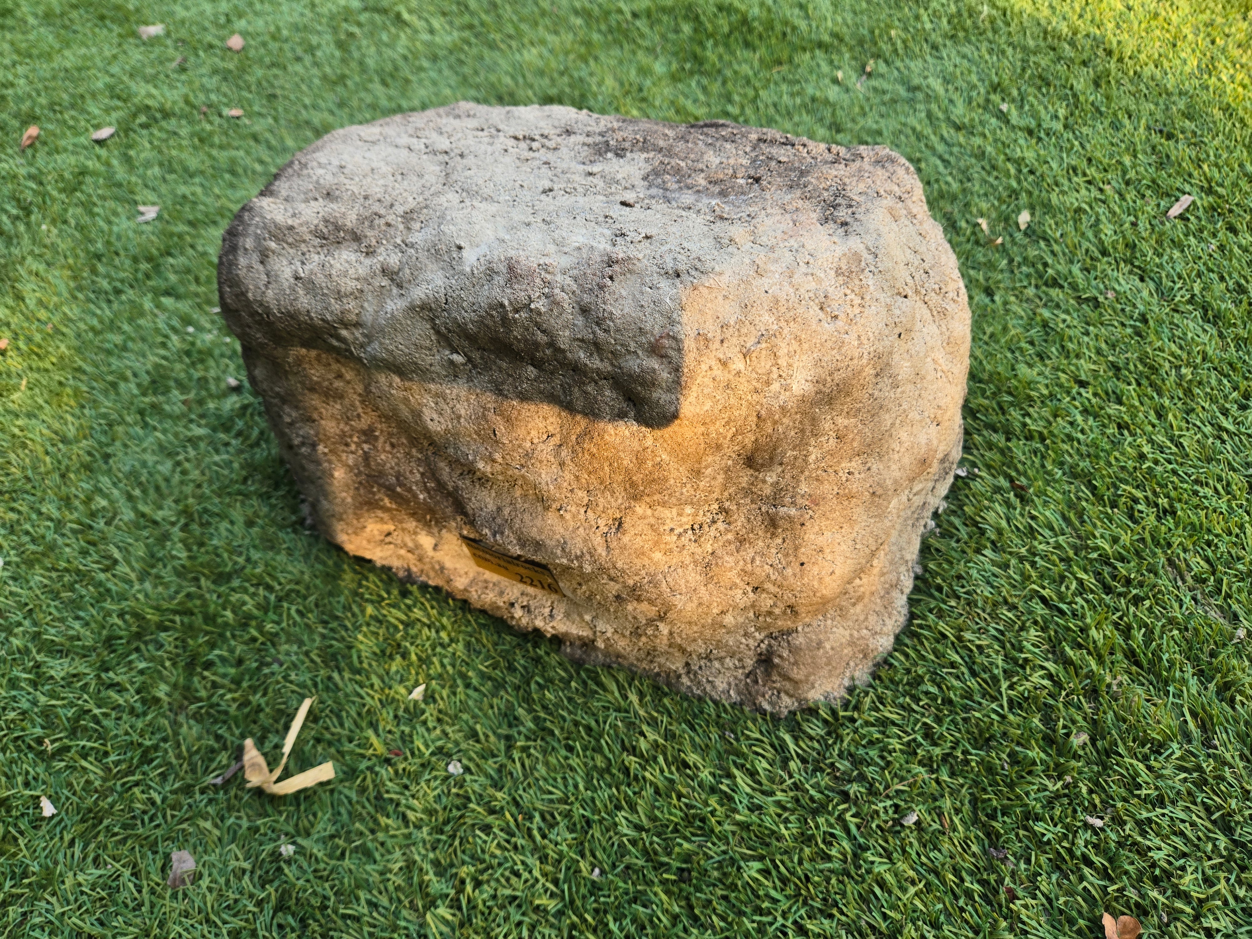 rock urn for cremated ashes