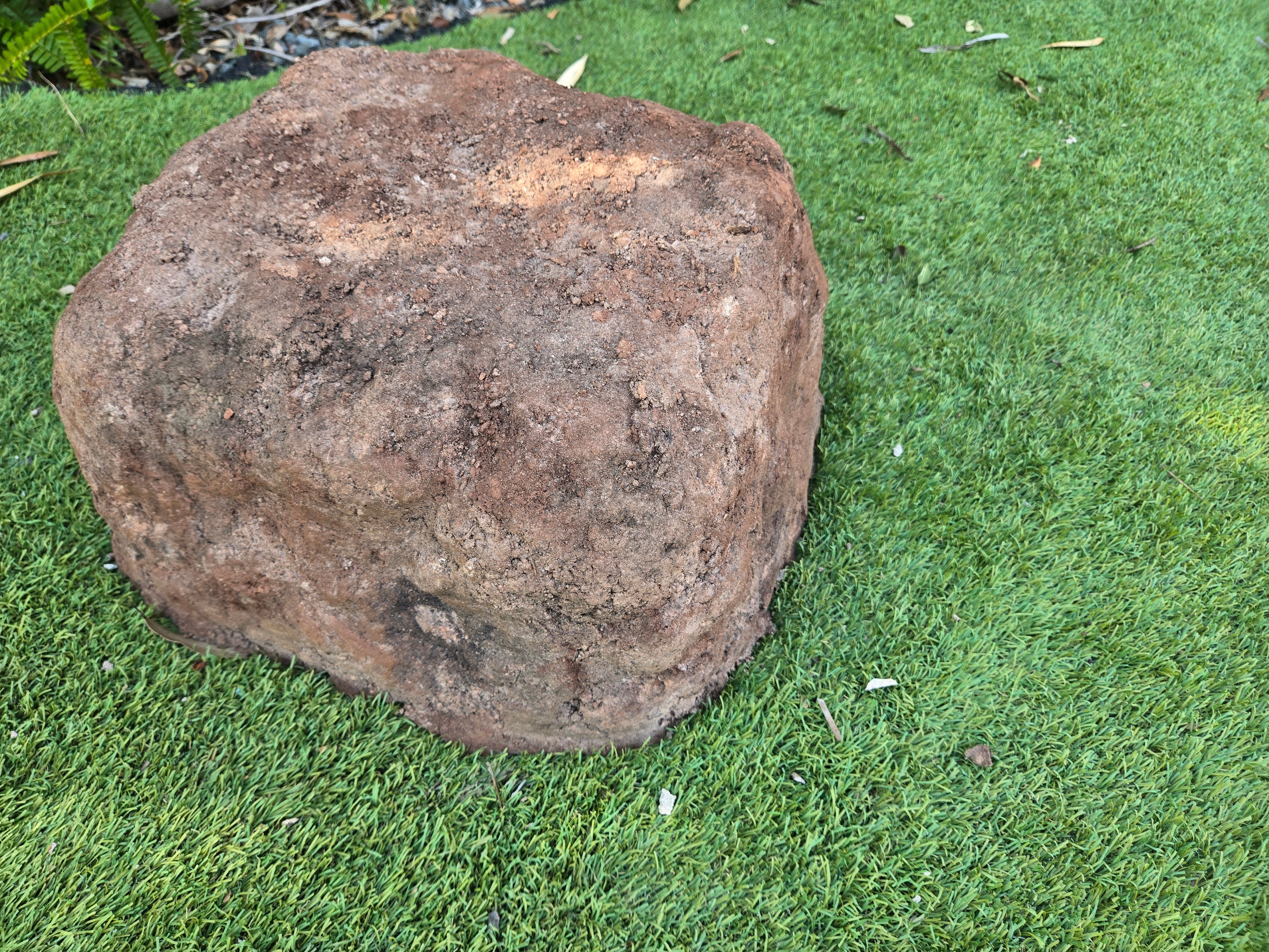 urn for ashes in a shape of a rock